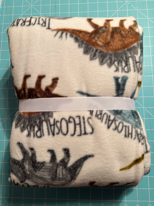 Dinosaur Fleece Blanket