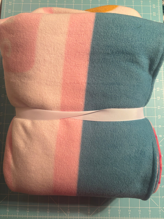 Breast Cancer Fleece Blanket