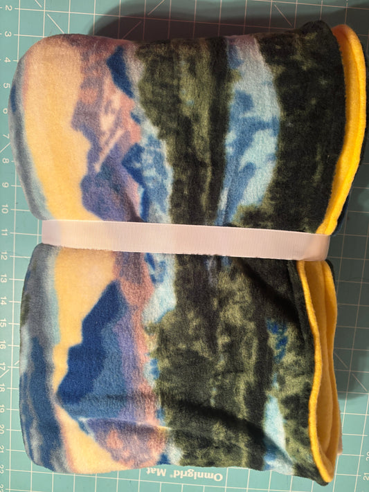 Mountain Fleece Blanket