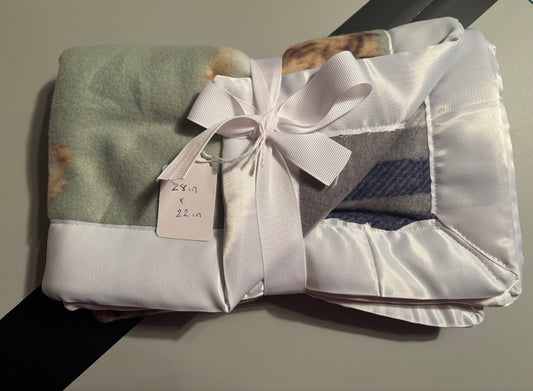 Hedgehog Fleece Baby Blanket